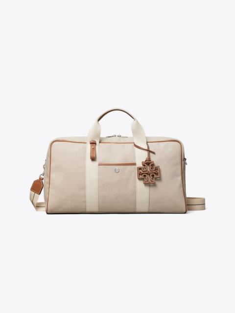 TORY BURCH Two-Tone Canvas Pickleball Tote