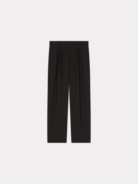 Pleated suit trousers