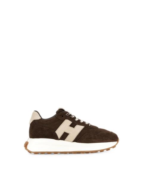 HOGAN H641 leather sneakers