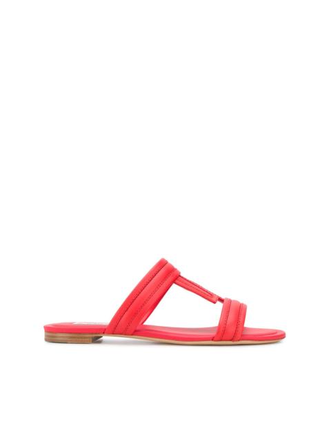 Tod's T monogram sandals