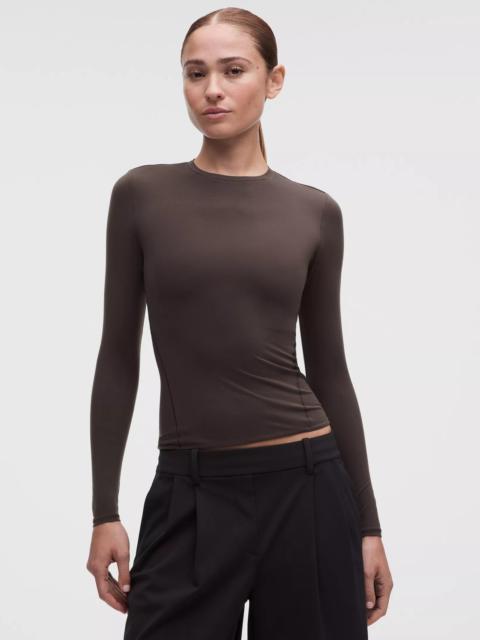 lululemon Wundermost Ultra-Soft Nulu Crewneck Long-Sleeve Shirt