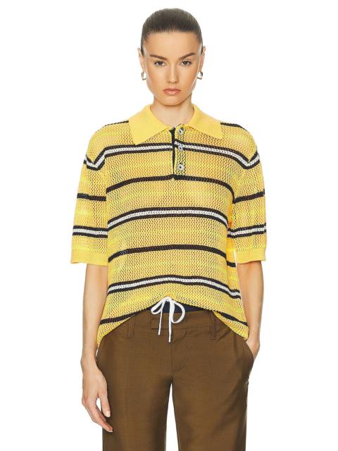 ZANKOV Fassbinder Stripes Polo