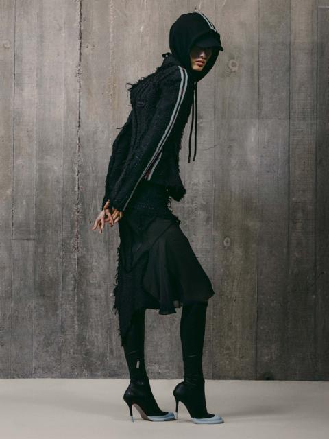 Off-White Tweed Star Skirt