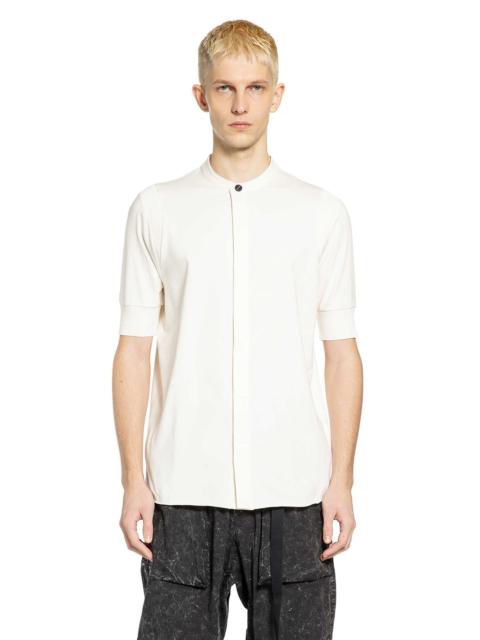 thom/krom Stand Collar Short Sleeve Shirt