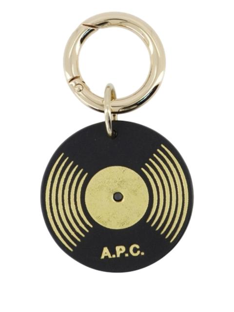 A.P.C. A.p.c. Vinyl-embellishment  Keyring
