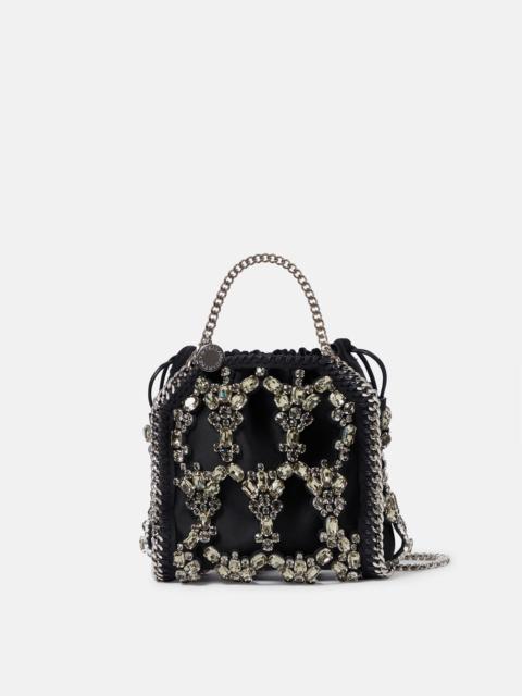 Stella McCartney Falabella Tiny Crystal Cage Tote Bag