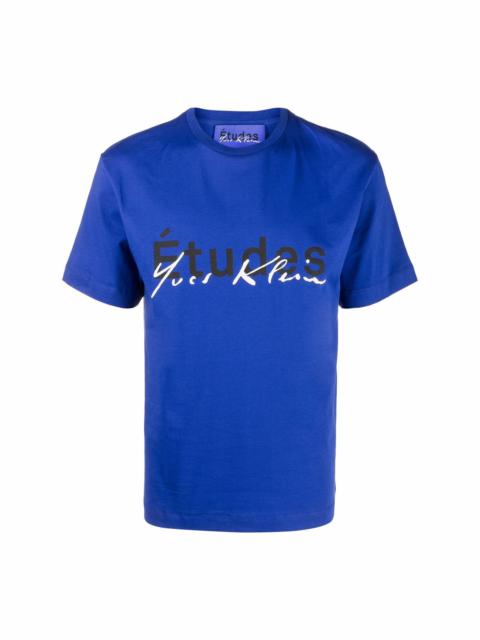 Étude Wonder Signature Yves Klein organic cotton T-shirt