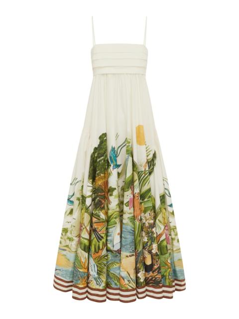 ALÉMAIS Toucan Tango Midi Dress