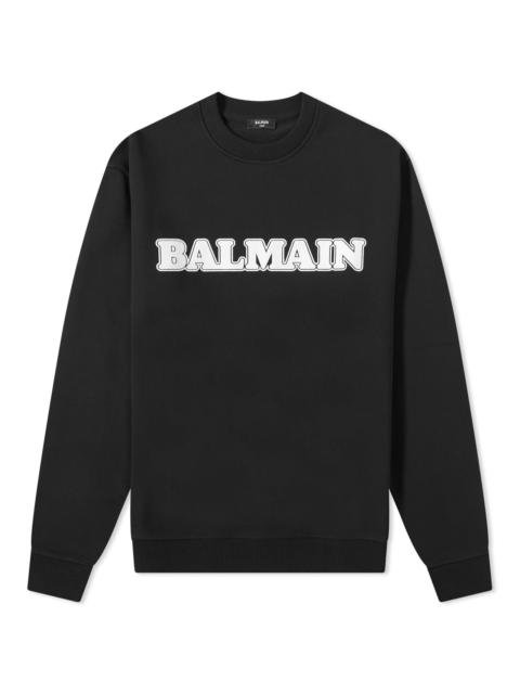Balmain Balmain Retro Logo Crew Sweat