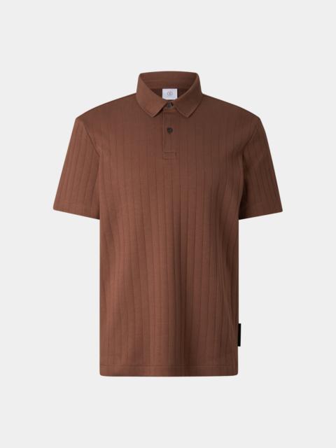 BOGNER Zane polo shirt in Brown