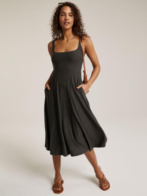 BEYOND YOGA Featherweight At The Ready Square Neck Dress