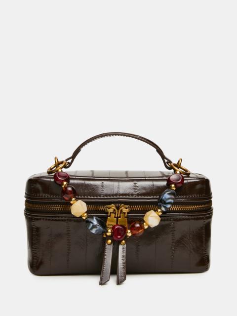 STEVE MADDEN HERRA BAG BROWN EEL