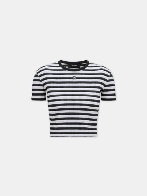 AMIRI WOMEN'S MA STRIPED TEE