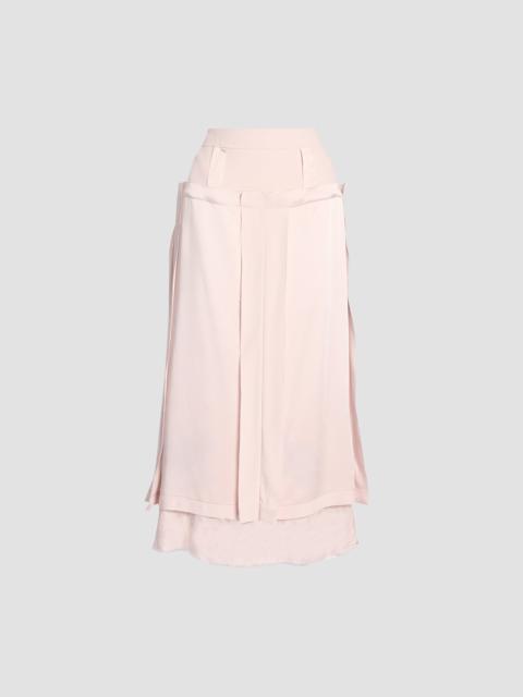 Erdem SATIN CADY MIDI SKIRT