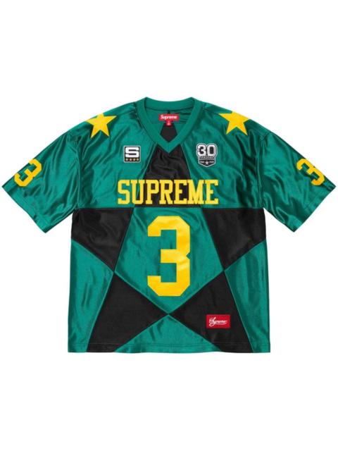 Supreme Supreme Star Football Jersey Dark Green | stockx