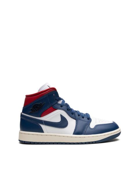 Air Jordan 1 Mid "Blue / Red" sneakers