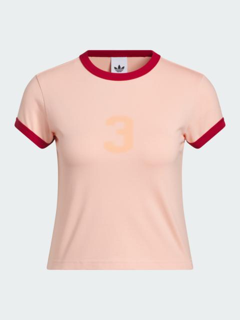 adidas GRAPHIC RINGER BABY TEE