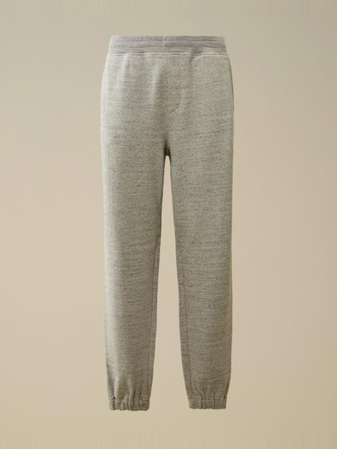 C.P. Company Japanese Mélange Fleece Logo Sweatpants