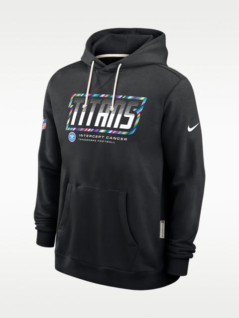 Nike Tennessee Titans Crucial Catch Sideline Standard Issue Men's Nike Dri-FIT NFL Pullover Hoodie