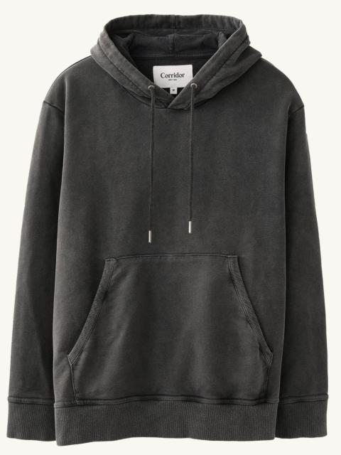 Corridor FRENCH TERRY HOODIE - BLACK