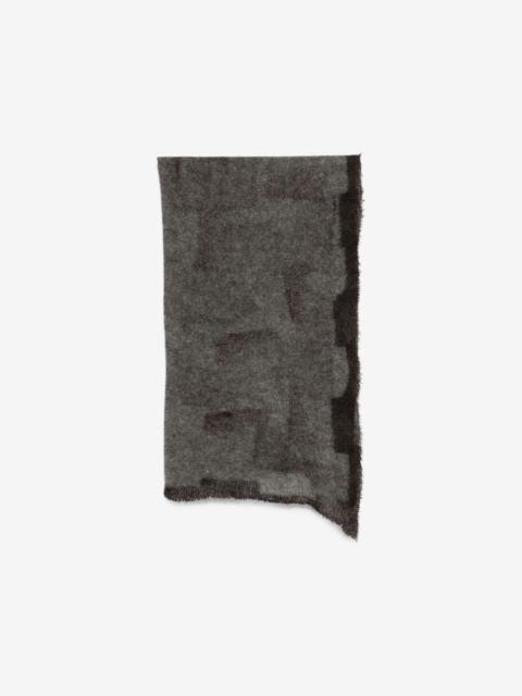 Faliero Sarti Little Simy abstract-pattern frayed scarf