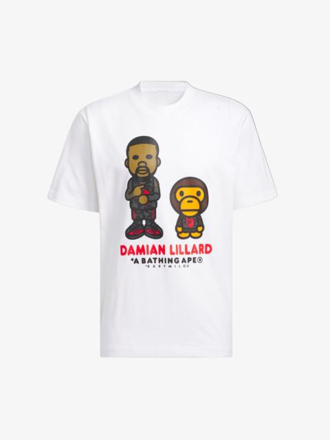 Dame Baby Milo Tee x BAPE