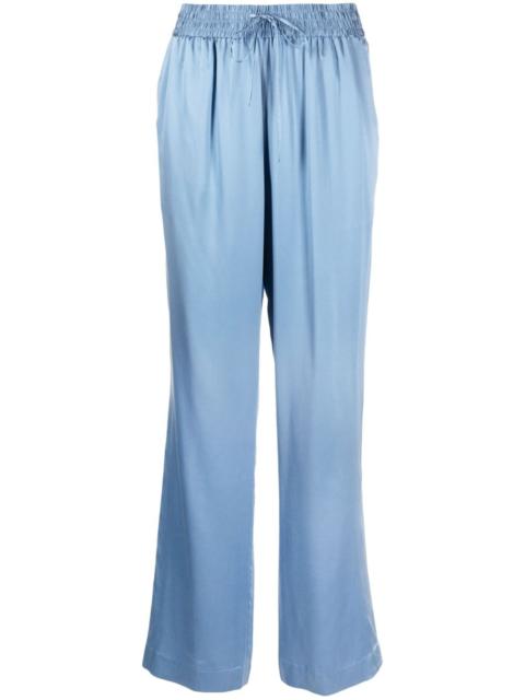 Loulou de Saison high-waisted silk pants