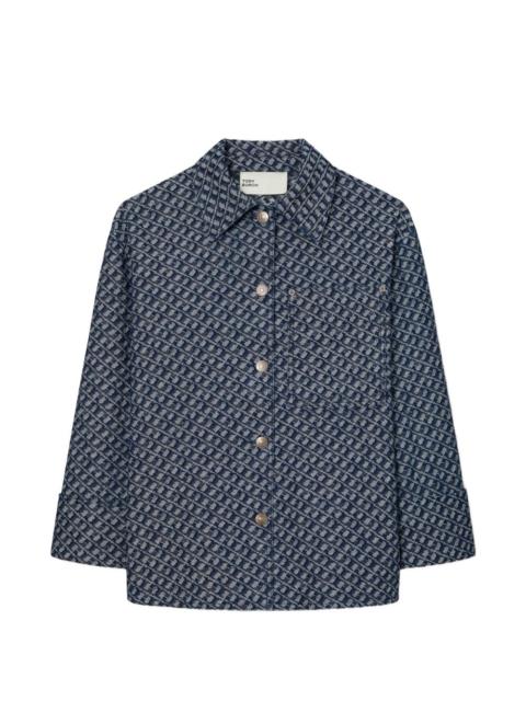 TORY BURCH denim barn jacket