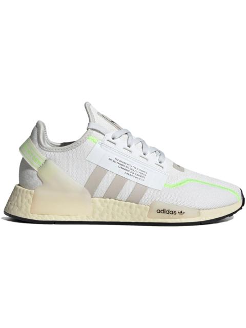 adidas NMD R1 V2 Crystal White Signal Green