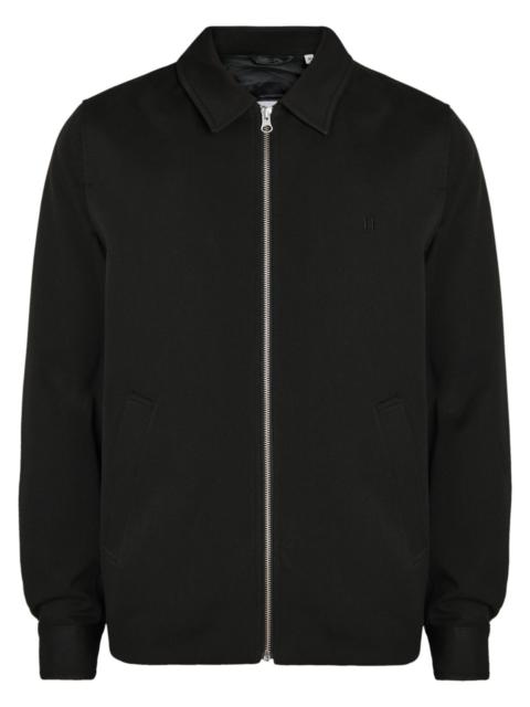Les Deux Les Deux Coach Logo-embroidered Twill Jacket