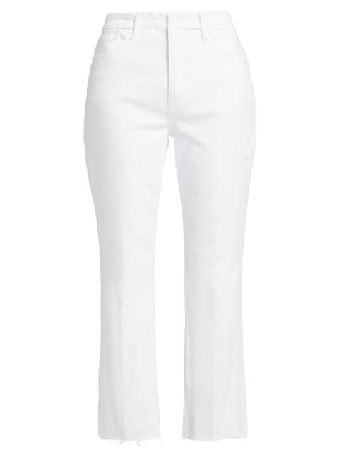 GOOD AMERICAN Women's Good Legs Straight-Leg Jeans - White