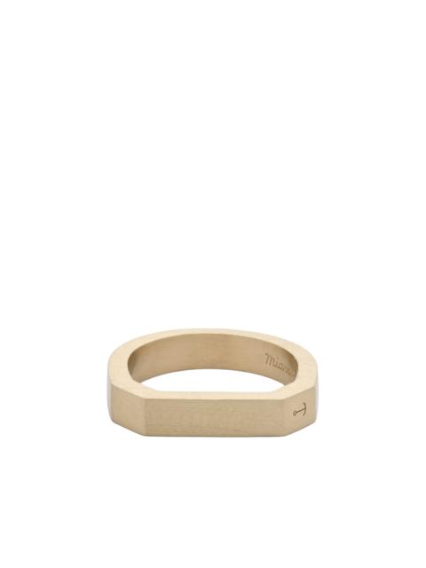 Miansai Miansai Hex Plated Ring