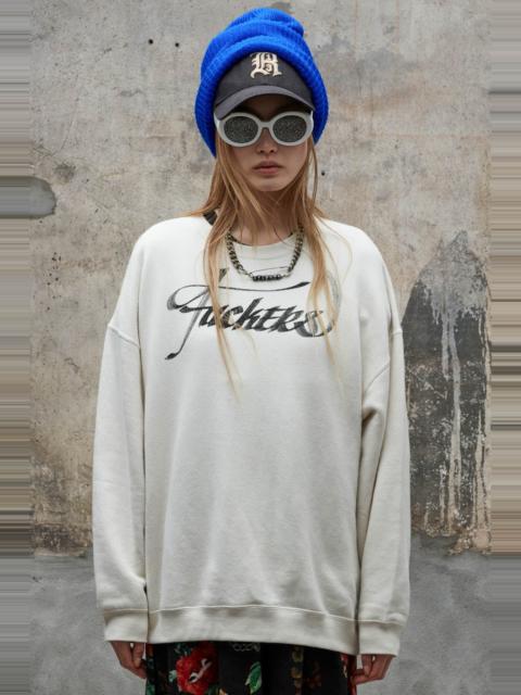 R13 FKRS OVERSIZED CREWNECK | R13