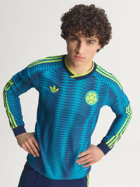 adidas Colombia 26 Away Authentic Long Sleeve Jersey