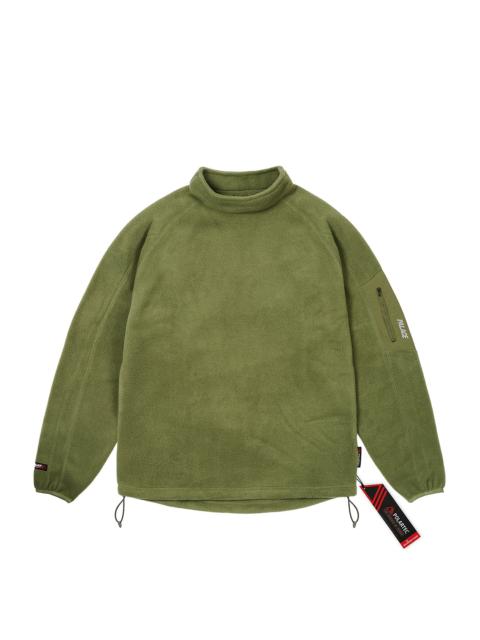 PALACE POLARTEC MOCK NECK THE DEEP GREEN