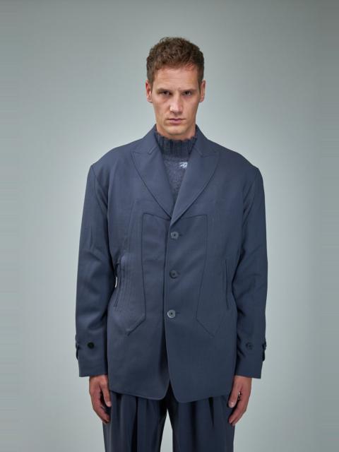 Kiko Kostadinov Solon Blazer | labelsfashion | REVERSIBLE