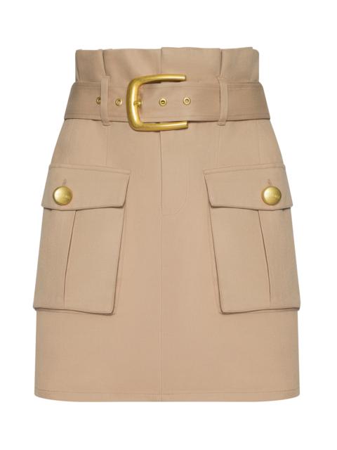 L'AGENCE Maelis Paperbag Mini Skirt
