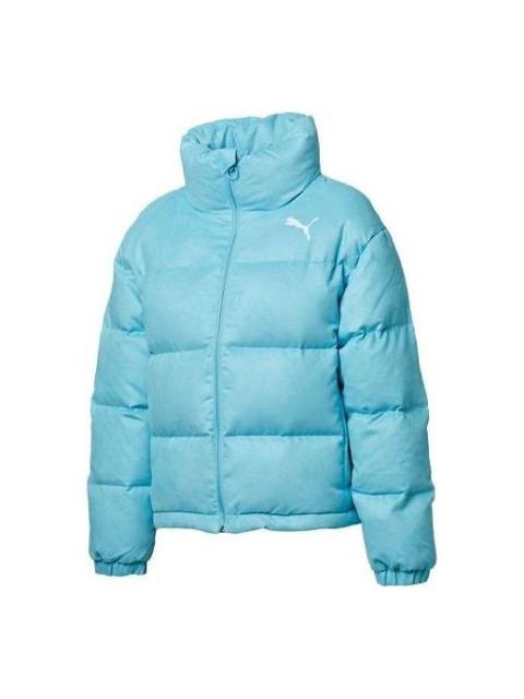 (WMNS) PUMA 480 Style Down Jacket 'Blue' 581612-45