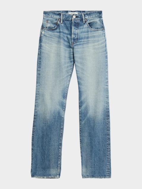 MOUSSY VINTAGE Deltona Straight Mid-Rise Jeans