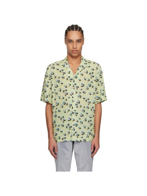 Paul Smith Green Short Sleeve Regular Fit Shirt