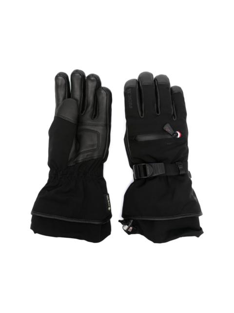 Moncler Grenoble padded zip-pocket gloves