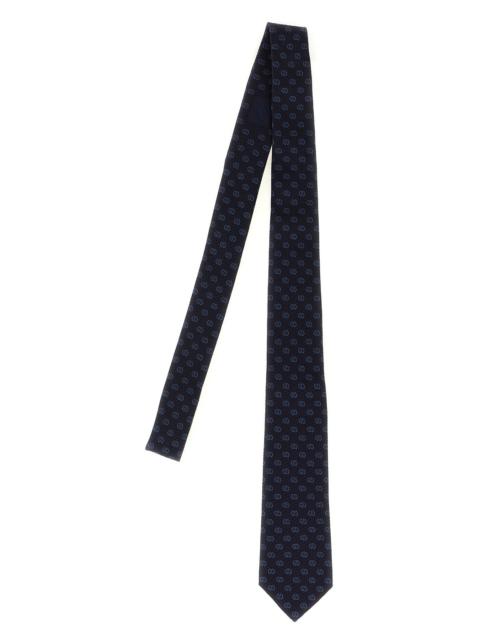 GUCCI GG Jacquard Silk Tie