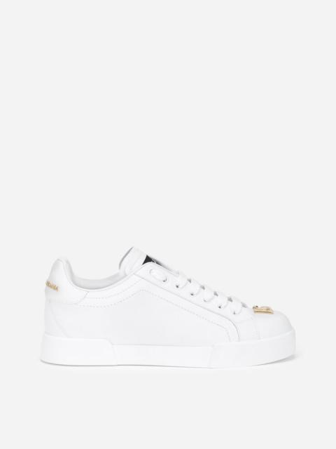 Dolce & Gabbana Calfskin nappa Portofino sneakers