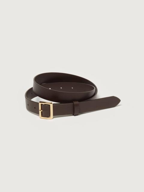 AURALEE SQUARE BUCKLE BELT