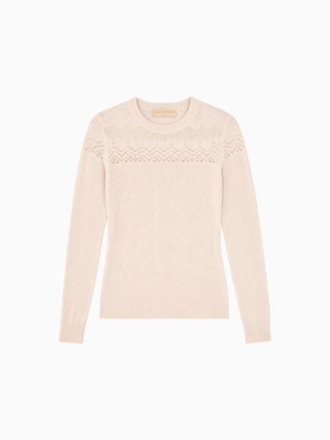 ULLA JOHNSON Emelie Long Sleeve Cashmere Top