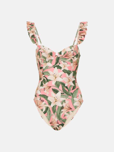 Agua by Agua Bendita Ajonjoli floral swimsuit