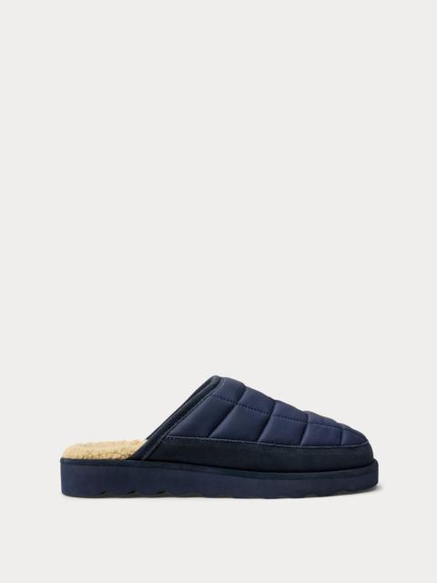 Polo Ralph Lauren Reade Polo Bear Quilted Scuff Slipper