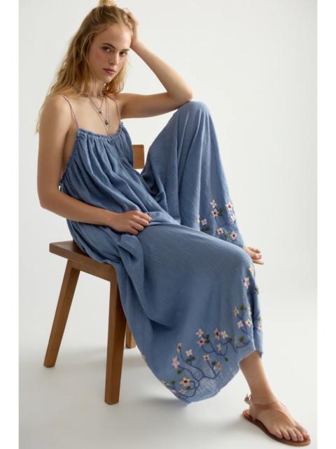 FREE PEOPLE Raffia Blooms Jumpsuit