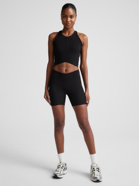 BEYOND YOGA Impulse Ribbed V-Waist 5" Biker Short