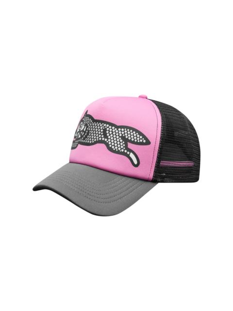 ICECREAM GLITTER RUNNING DOG TRUCKER CAP